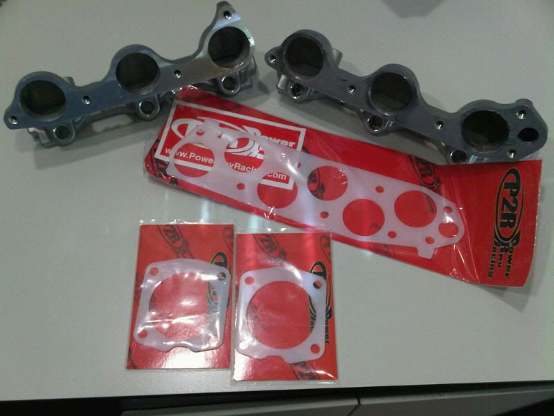 Installed P2R Ported Runners, Throttle Body Spacer (Dyno Sheet's